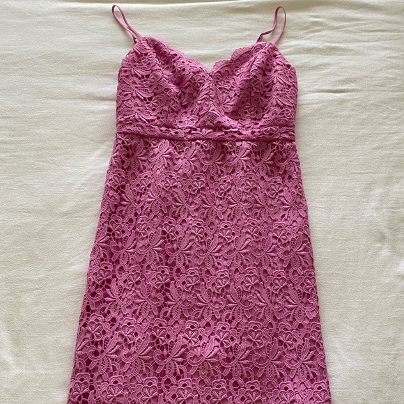 J.Crew Spaghetti Strap Dress in Guipure Lace - Picture 1 of 5